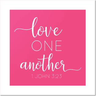 Love One Another Posters and Art